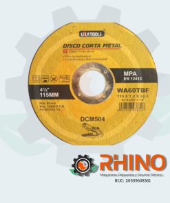 DISCO CORTA METAL 115MM x 1.2 x 22.2 UYUSTOOLS