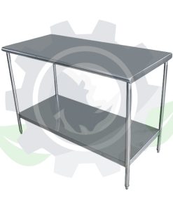 MESA DE TRABAJO DE ACERO INOXIDABLE