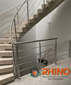 BARANDAS DE ACERO INOXIDABLE CON TRAVESAÑOS