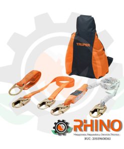 KITS CONTRA CAIDAS CON 3 ANILLOS/ TRUPER