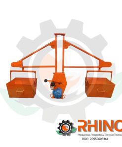 WINCHE ELECTRICO NACIONAL PARA CONSTRUCCION CON MOTOR DELCROSA TRIFASICO DE 5 HP CON DOS BALDES